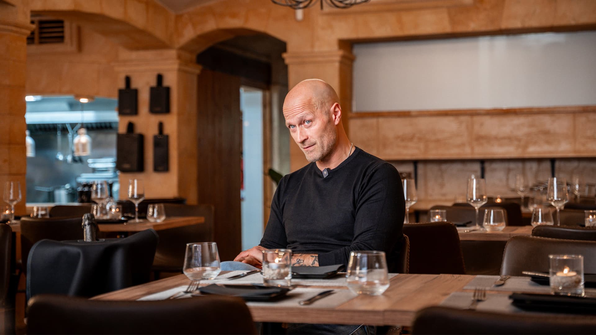 Michele Matassa presenta el Ristorante SU DI NOI en el restaurante